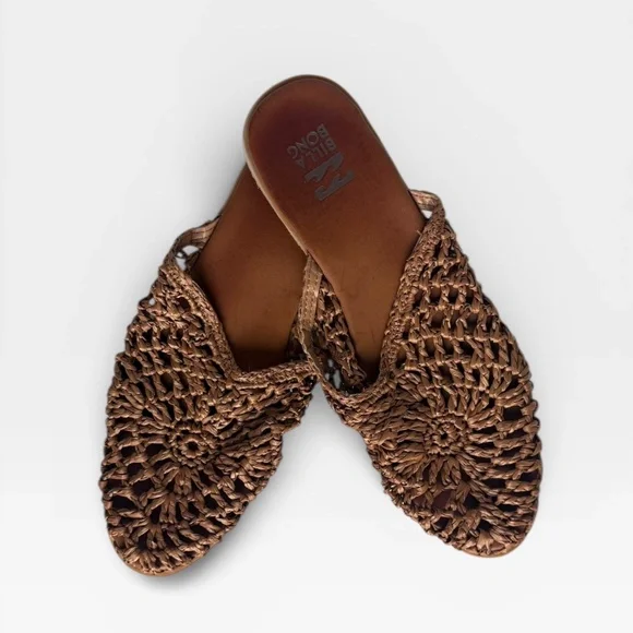 Billabong La‎ Palma Beach Mules in brown or "Desert Daze" color Size 9 - Picture 3 of 8